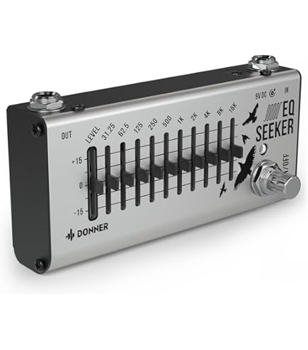 Maxon GE601 Graphic Equalizer - Equalizer für Gitarren : Amazon.de